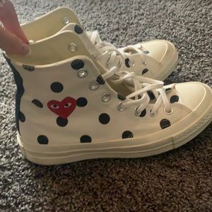 come des garçon converse size 7